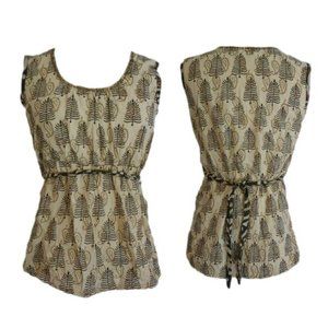 Sparish Small Boho Shirt Top